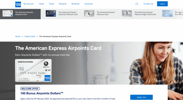 American Express Airpoints Card review