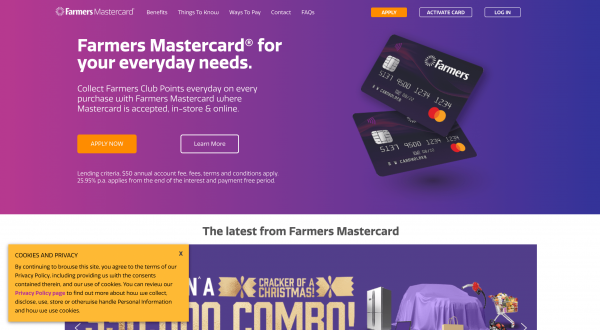Farmers Mastercard review