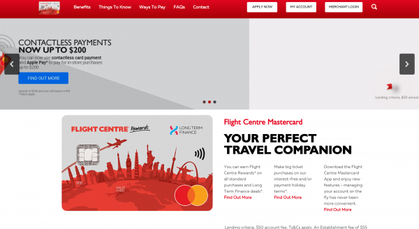 Flight Centre Mastercard review