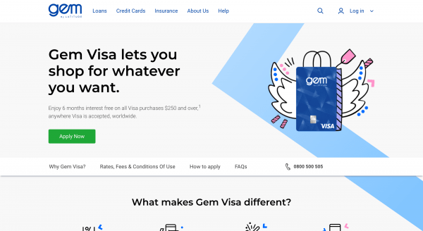 Gem Visa Card
