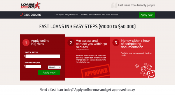 Loans2Go - Online loans up to $50 000