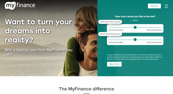 MyFinance Personal Loans review