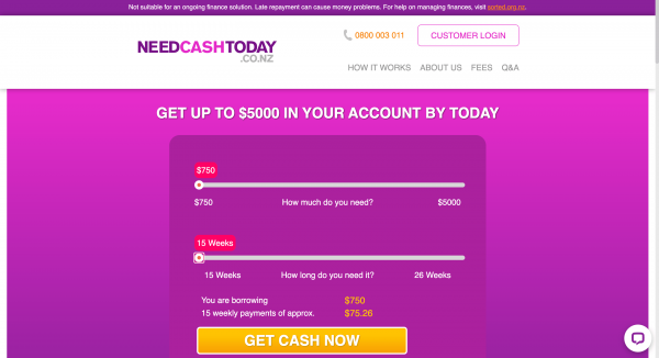 NeedCashToday - Personal loans up to $5 000
