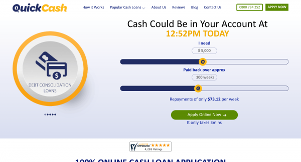 QuickCash - Online loans up to $10 000