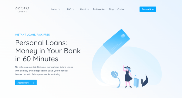 Zebra Loans - Online loans up to $1 500
